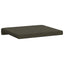 Bænkpude 4 stk. Faux suedestof Army Grøn Dybde 35 cm