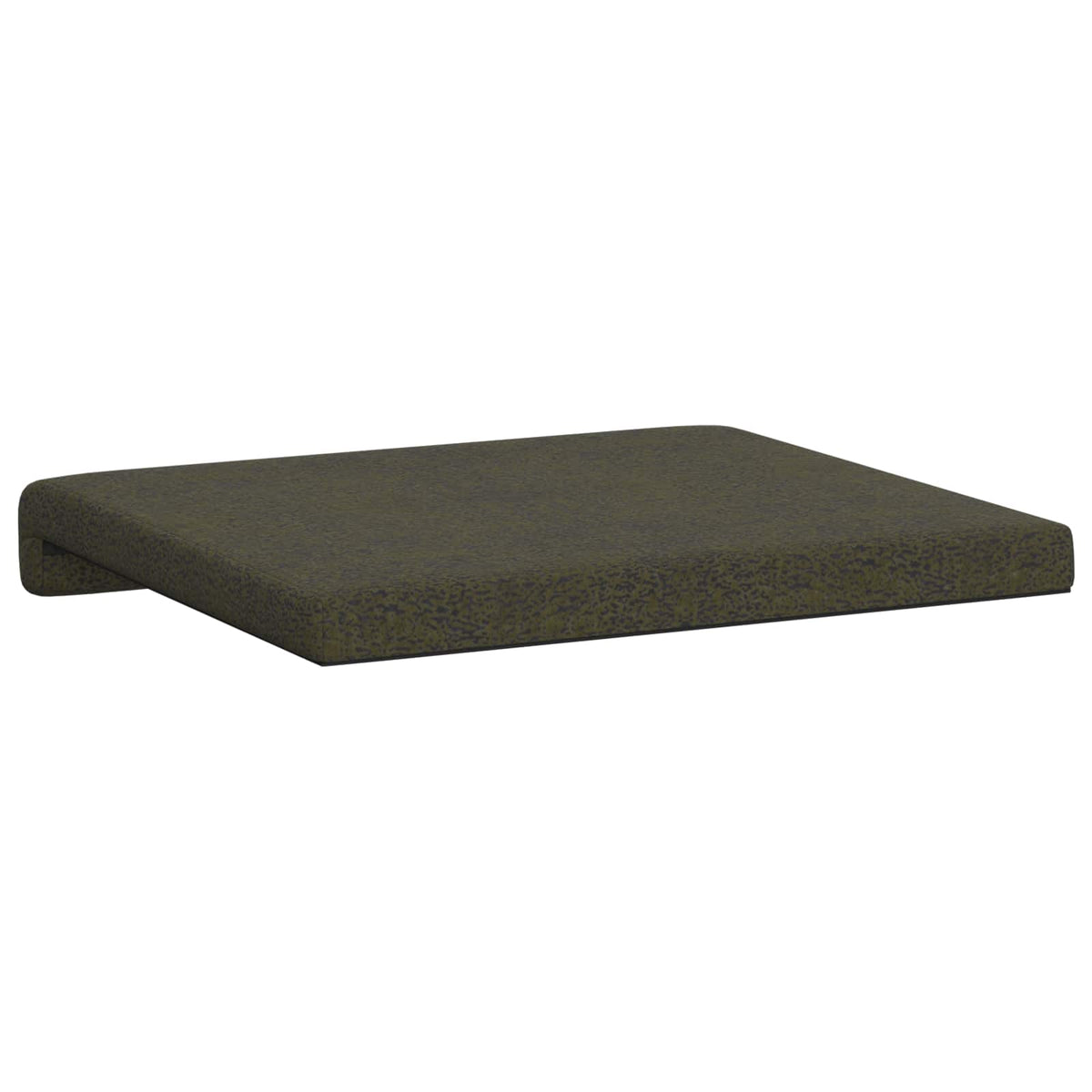Bænkpude 4 stk. Faux suedestof Army Grøn Dybde 35 cm