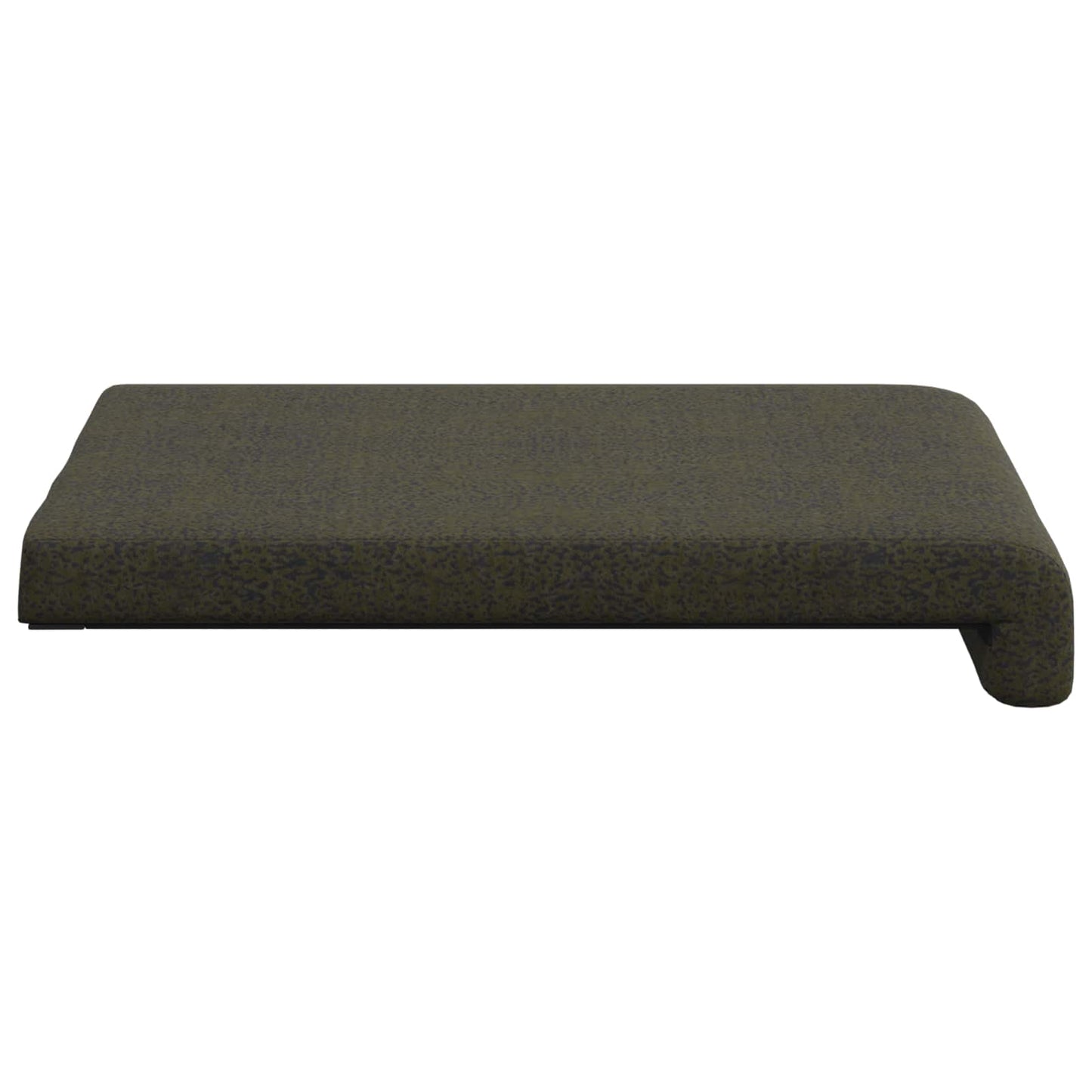 Bænkpude 4 stk. Faux suedestof Army Grøn Dybde 35 cm