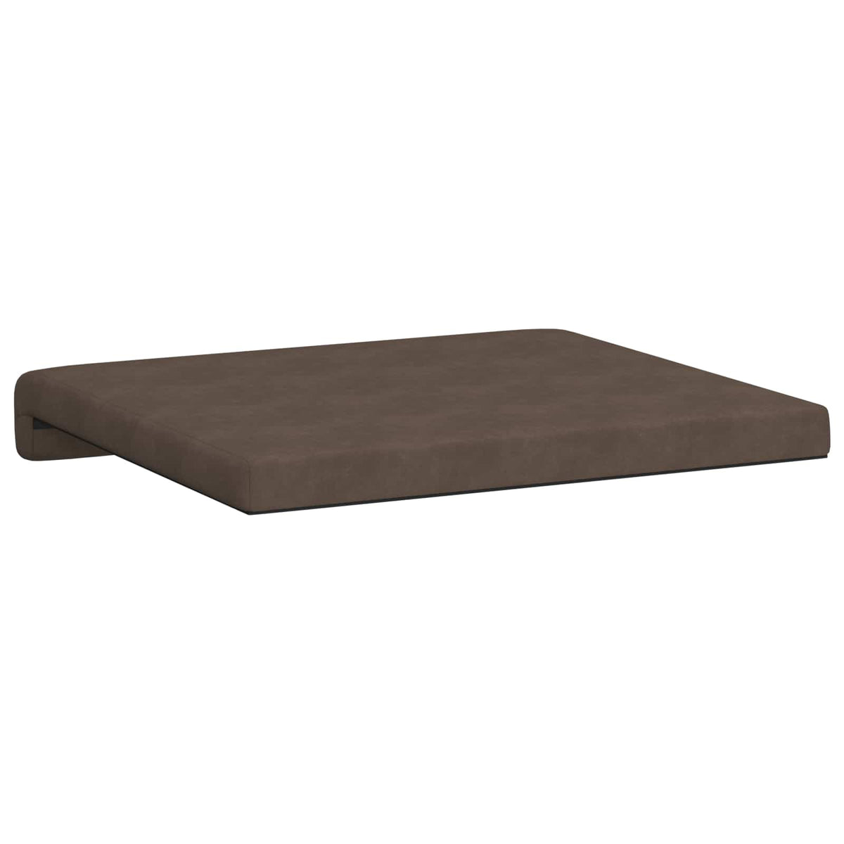 Bænkpude 4 stk. Microfiber Brun Dybde 35 cm