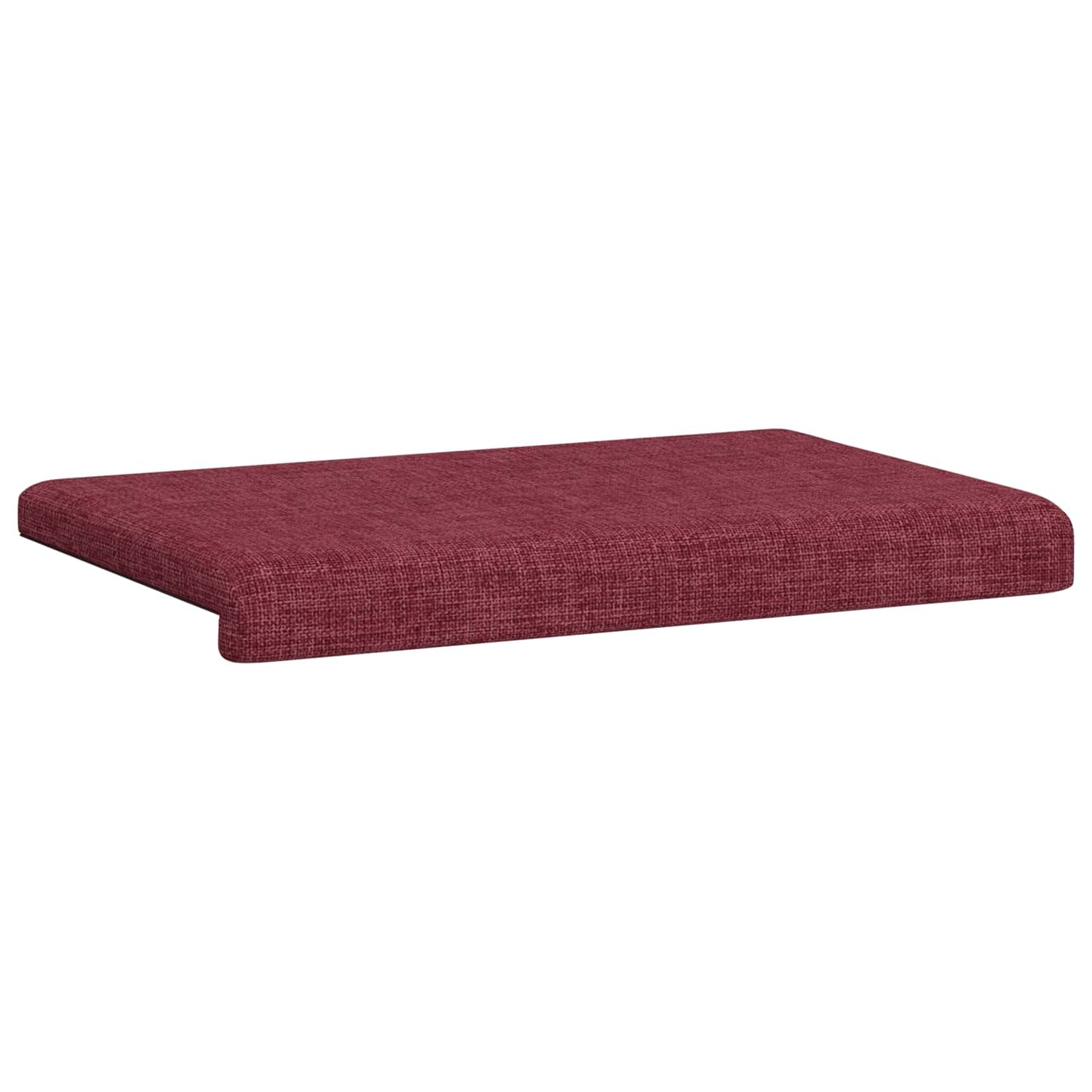 Bænkpude Stof Vinrød Dybde 35 cm
