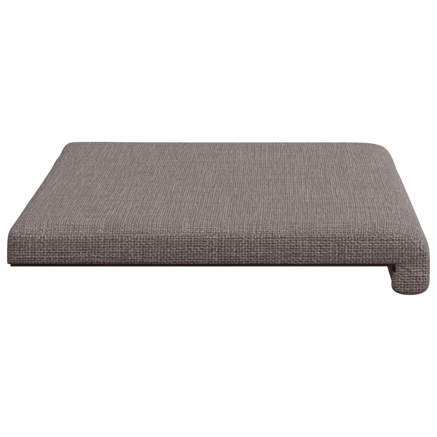 Bænkpude Stof Gråbrun Dybde 35 cm