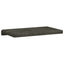 Bænkpude Plush Corduroy Antracit Dybde 35 cm