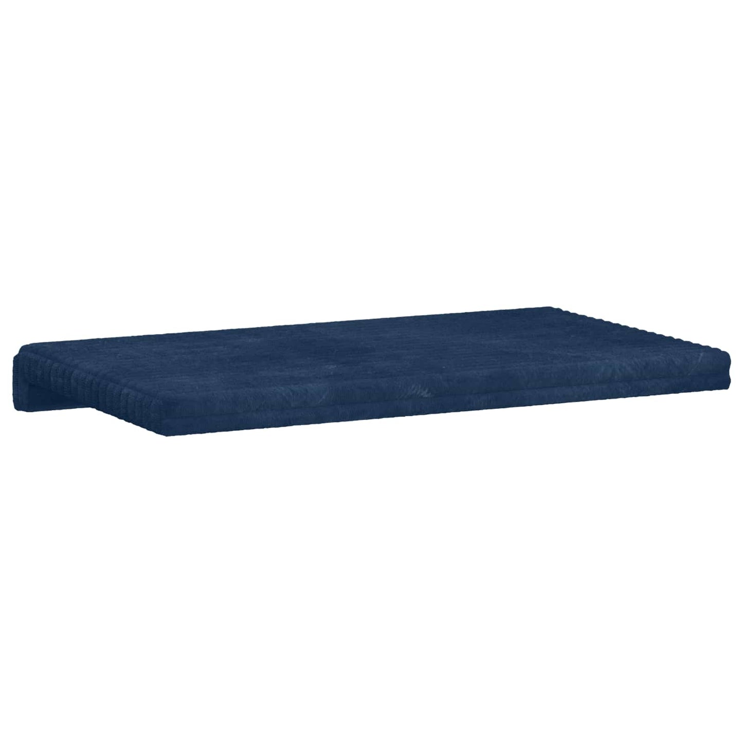 Bænkpude Plush Corduroy Mørkeblå Dybde 35 cm