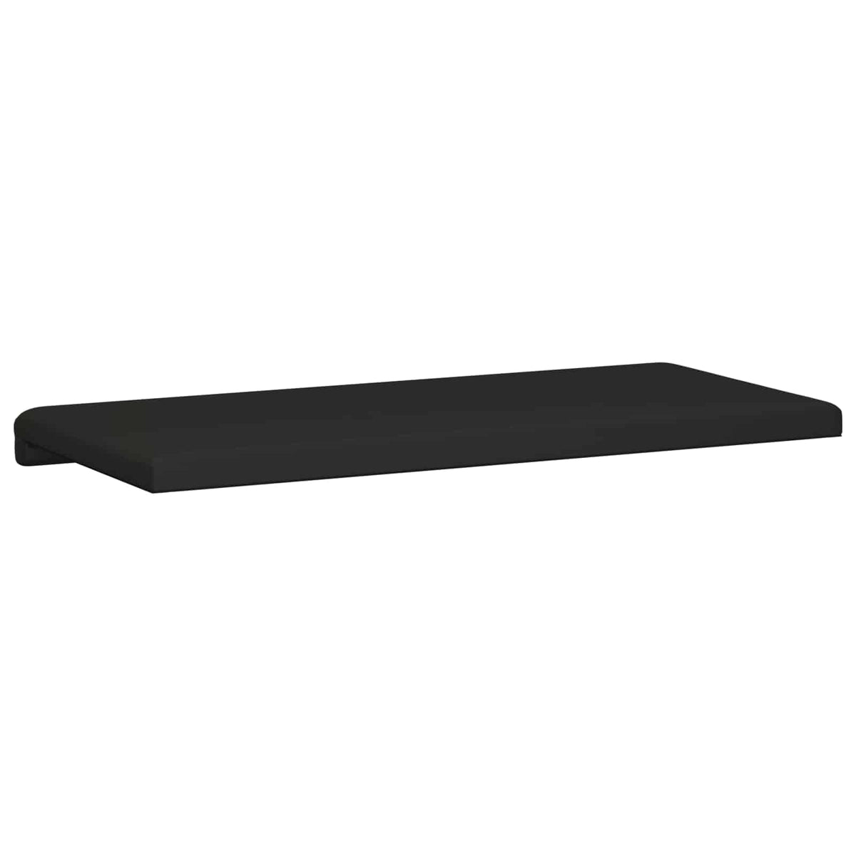 Bænkpude Kunstlæder Sort Dybde 35 cm