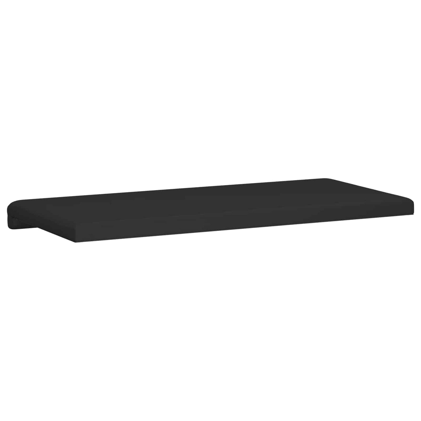 Bænkpude Kunstlæder Sort Dybde 35 cm