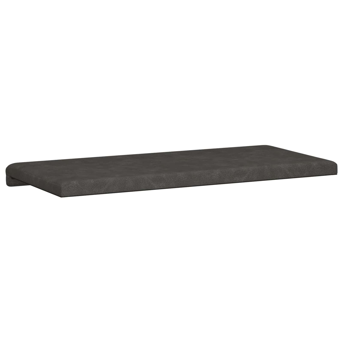 Bænkpude Kunstlæder Sort Dybde 35 cm
