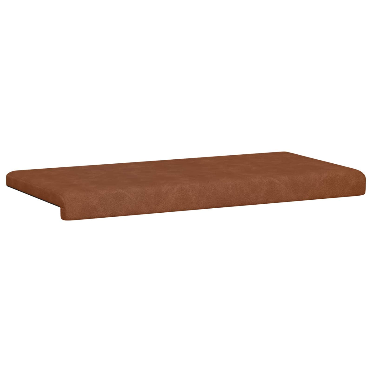 Bænkpude Kunstlæder Brun Dybde 35 cm