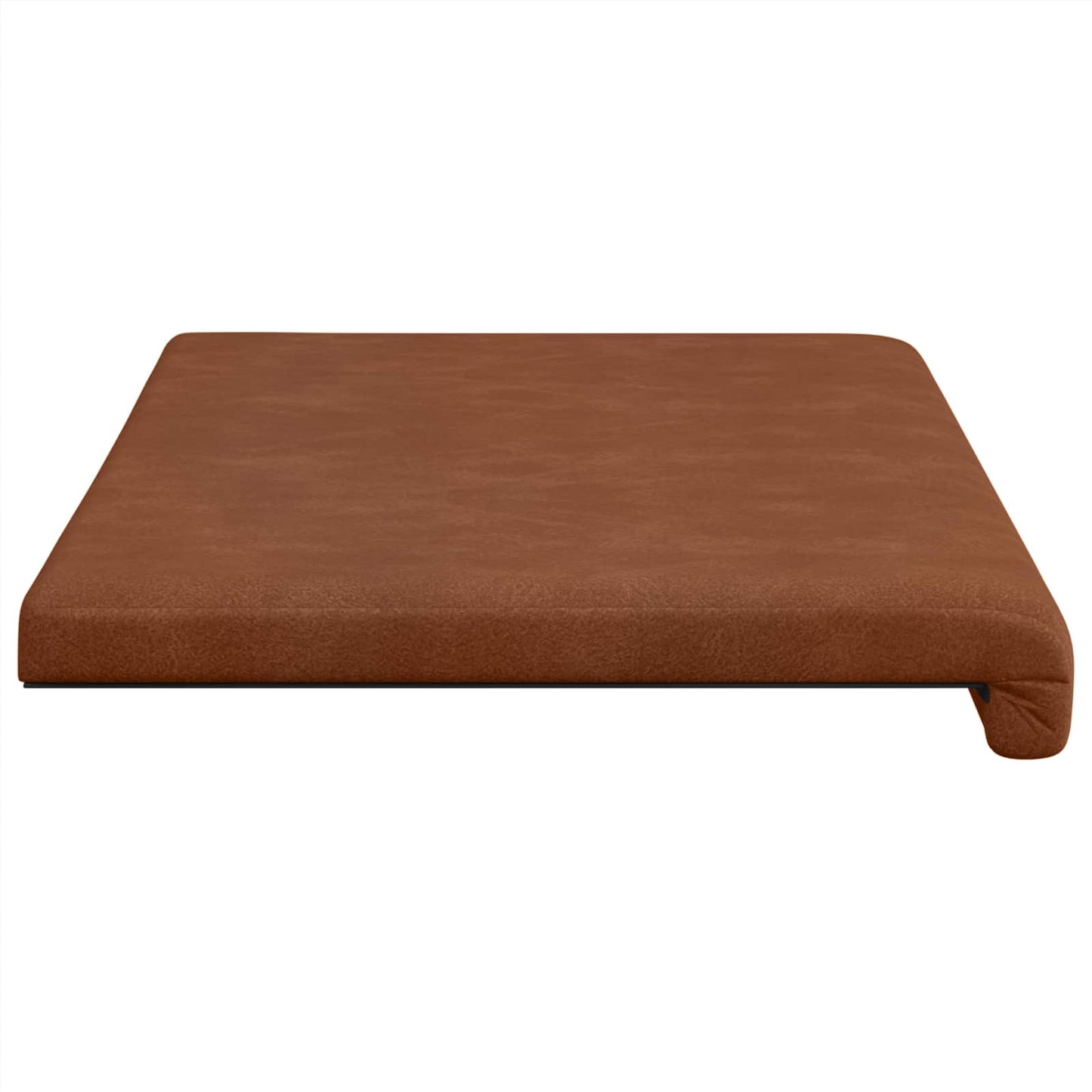 Bænkpude Kunstlæder Brun Dybde 35 cm