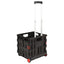 Vogn Sort og rød 35 x 39 x 92 cm PP og Elastomer
