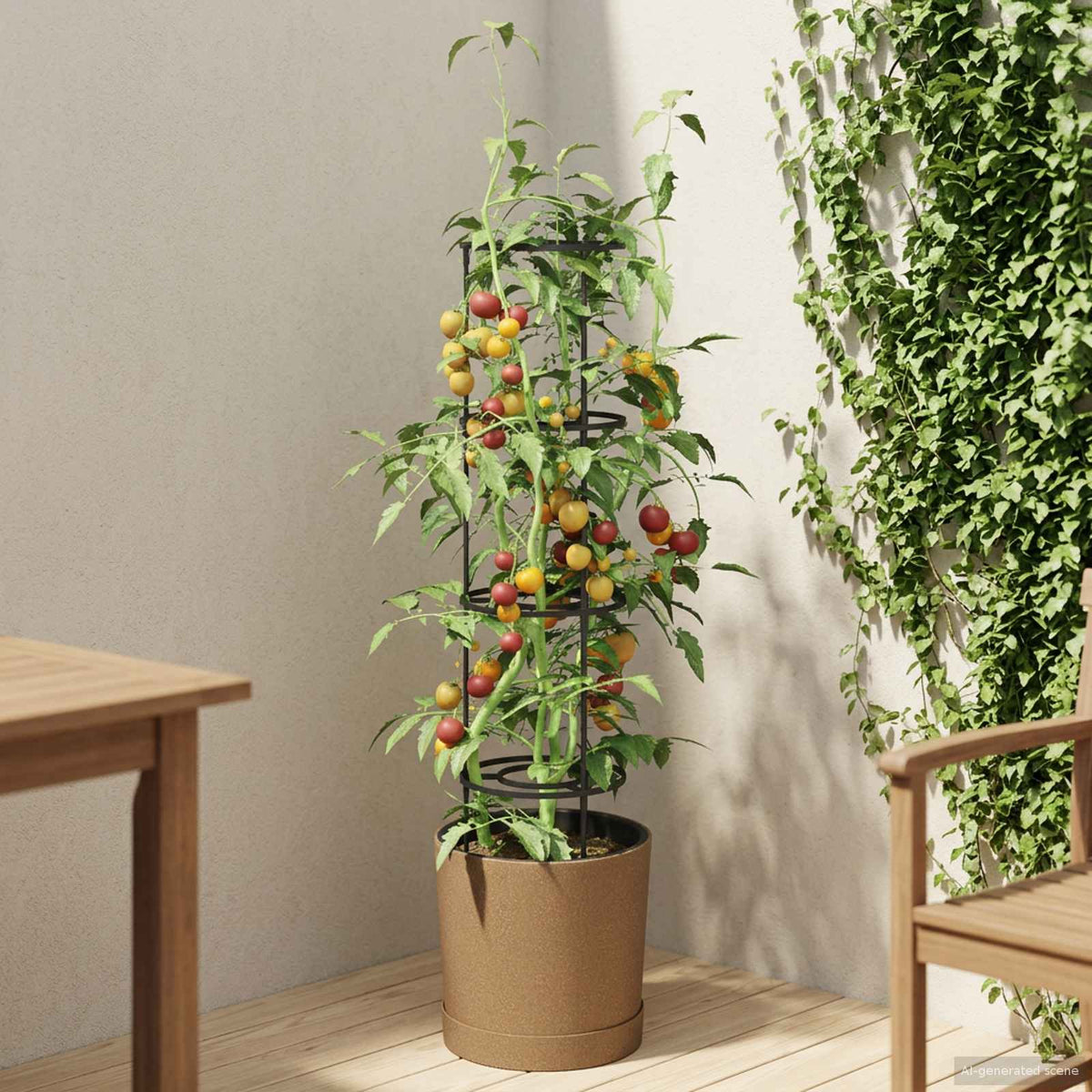 Tomat Vokser Naturo ECO Ø 29 x 106 cm WPC