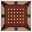 Bålsted Rusten 60 x 60 x 30 cm Cortenstål