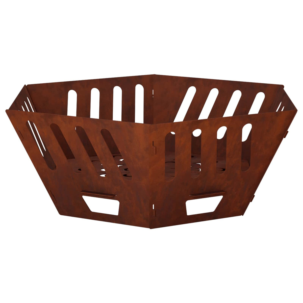 Bålsted Rusten 60 x 60 x 23 cm Cortenstål