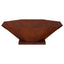 Bålsted Rusten 50 x 50 x 15,5 cm Cortenstål