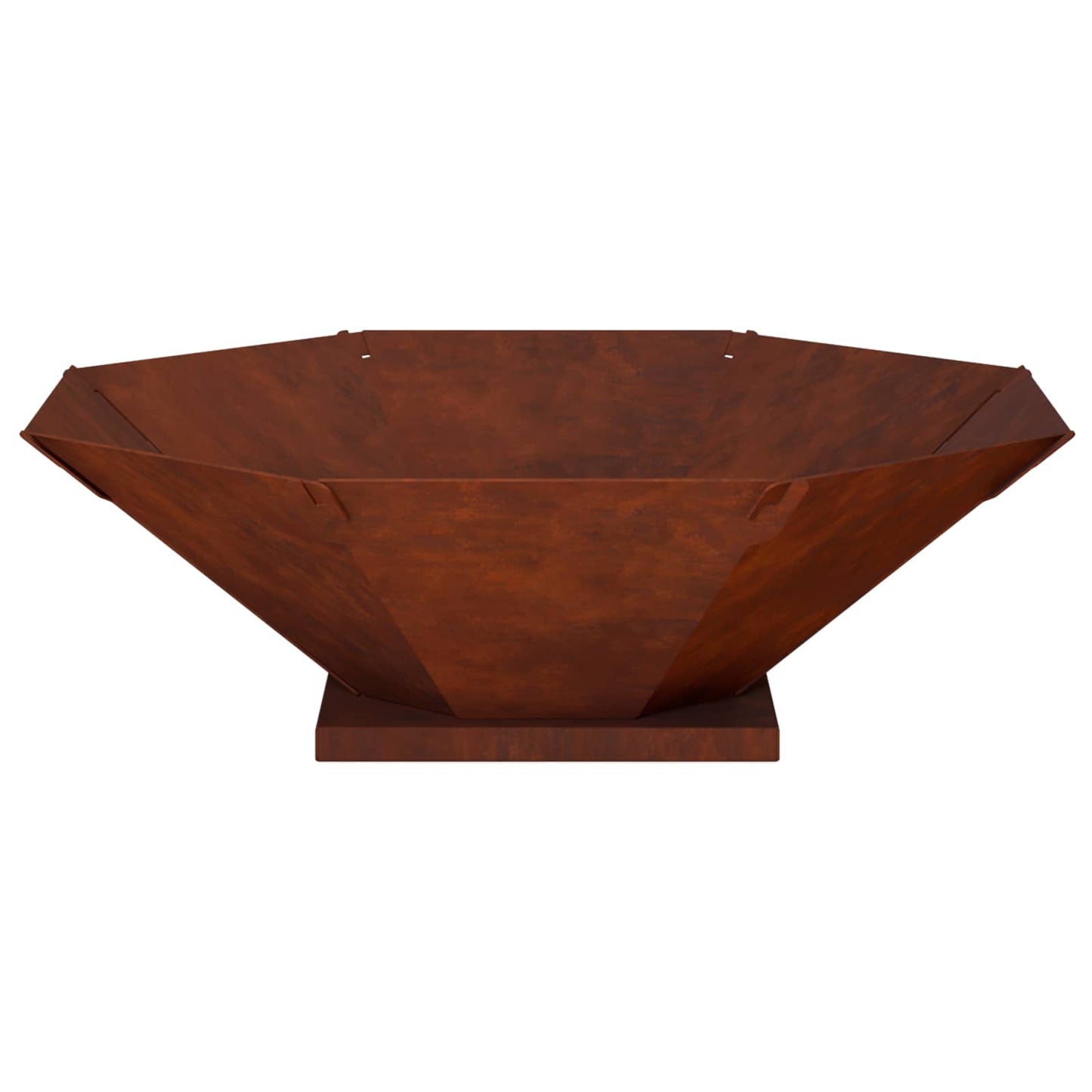 Bålsted Rusten 50 x 50 x 15,5 cm Cortenstål