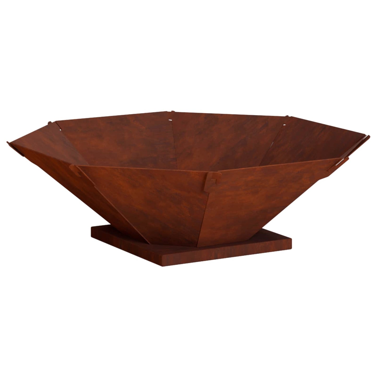 Bålsted Rusten 70,5 x 70,5 x 21,5 cm Cortenstål