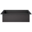 Bålplade ring Sort 90 x 90 x 25 cm Stål