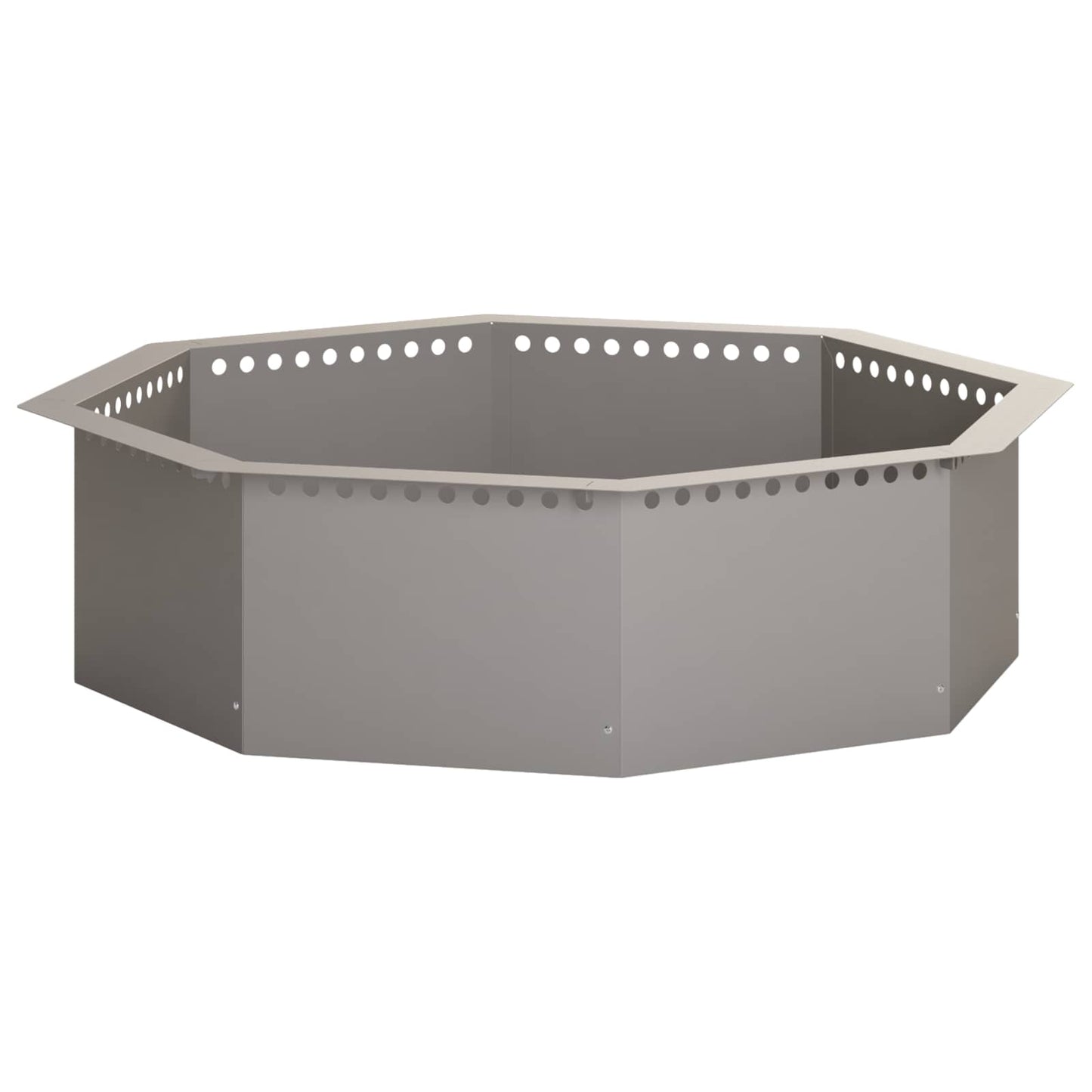 Bålplade ring Rusten 80 x 80 x 25 cm Cortenstål