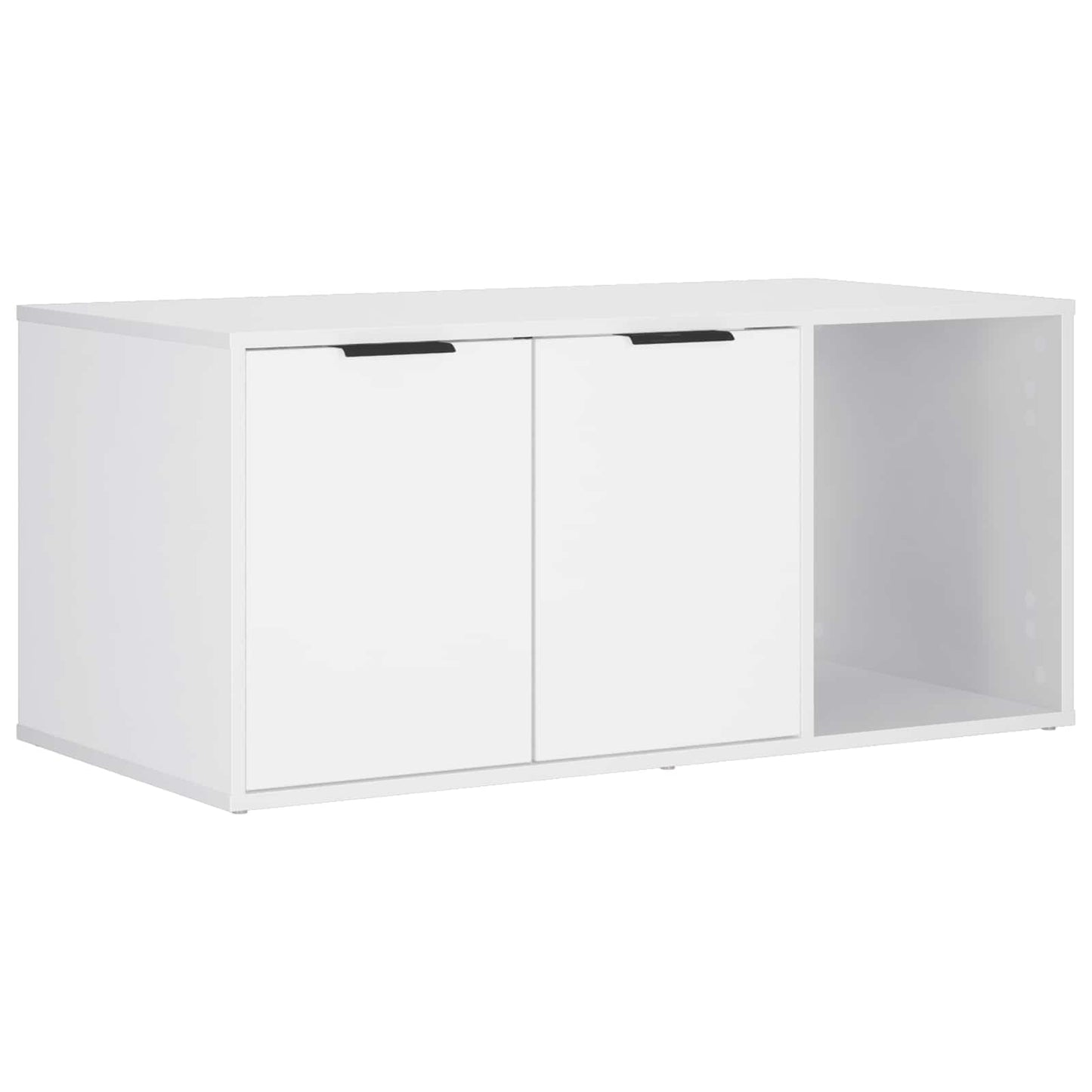 Kattebur møbel Hvid 100 x 49 x 45 cm Konstrueret træ