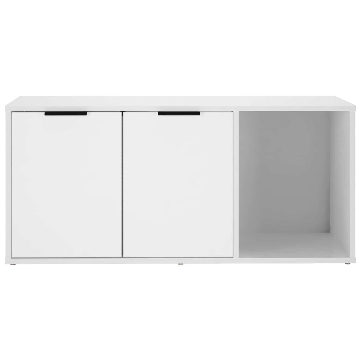Kattebur møbel Hvid 100 x 49 x 45 cm Konstrueret træ