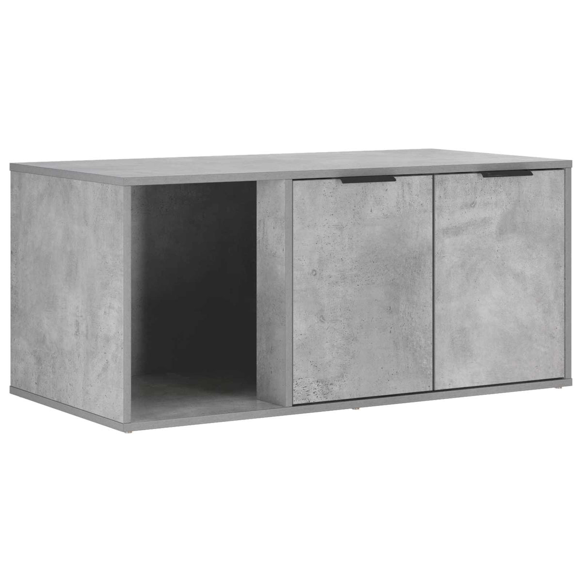 Kattebur møbel Betongrå 100 x 49 x 45 cm Konstrueret træ