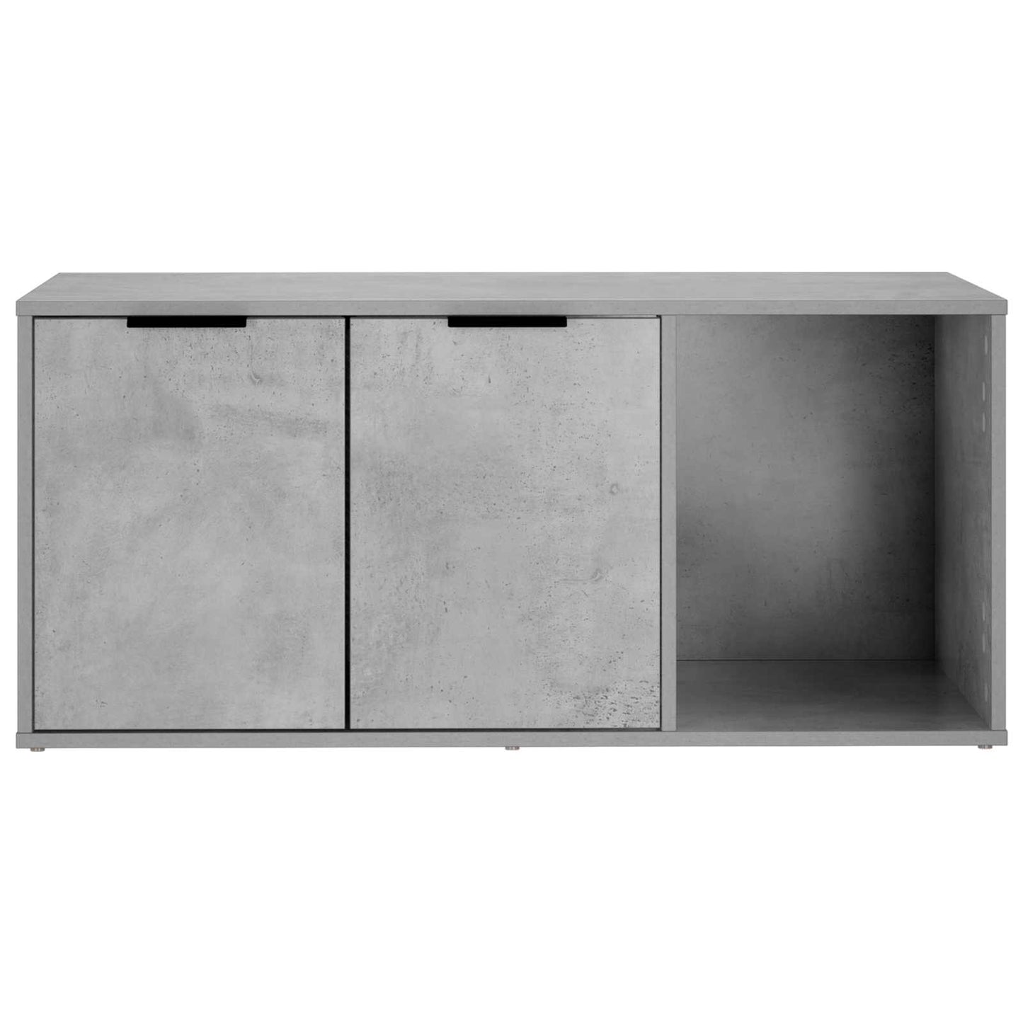 Kattebur møbel Betongrå 100 x 49 x 45 cm Konstrueret træ