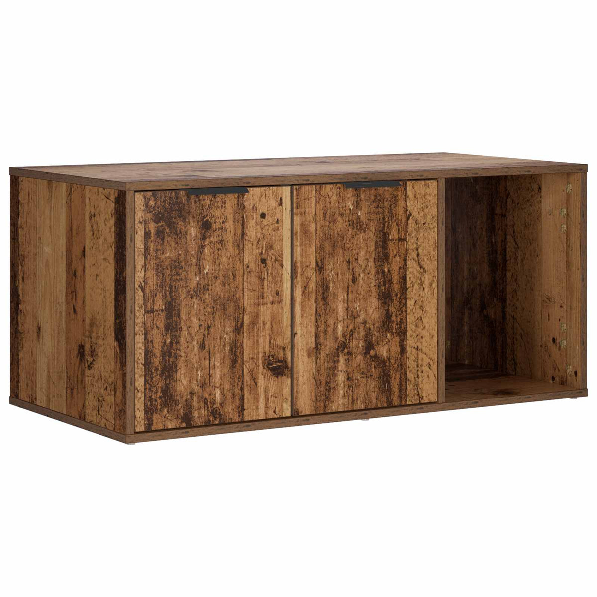 Kattebur møbel Gammelt træ 100 x 49 x 45 cm Konstrueret træ