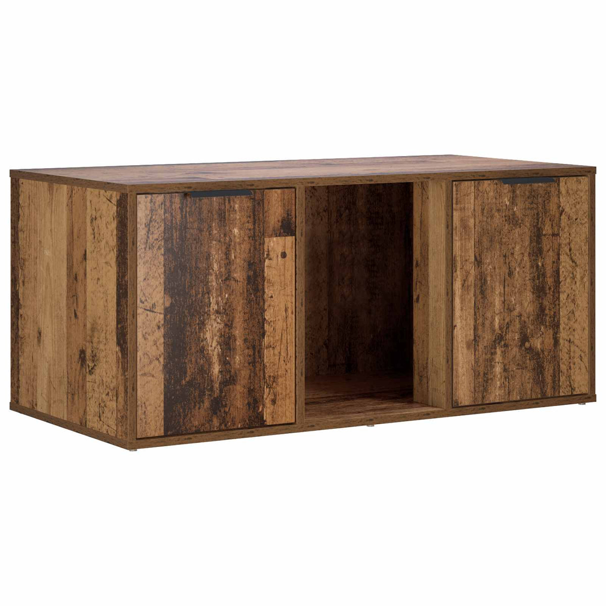 Kattebur møbel Gammelt træ 100 x 49 x 45 cm Konstrueret træ