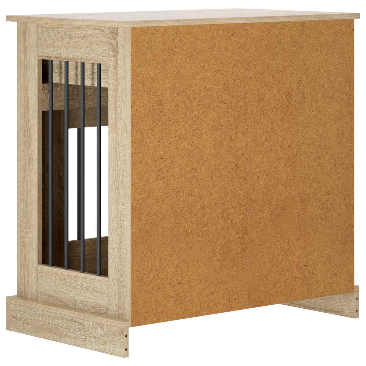Hundekasse møbel Sonoma-eg 80 x 47,5 x 80 cm Konstrueret træ