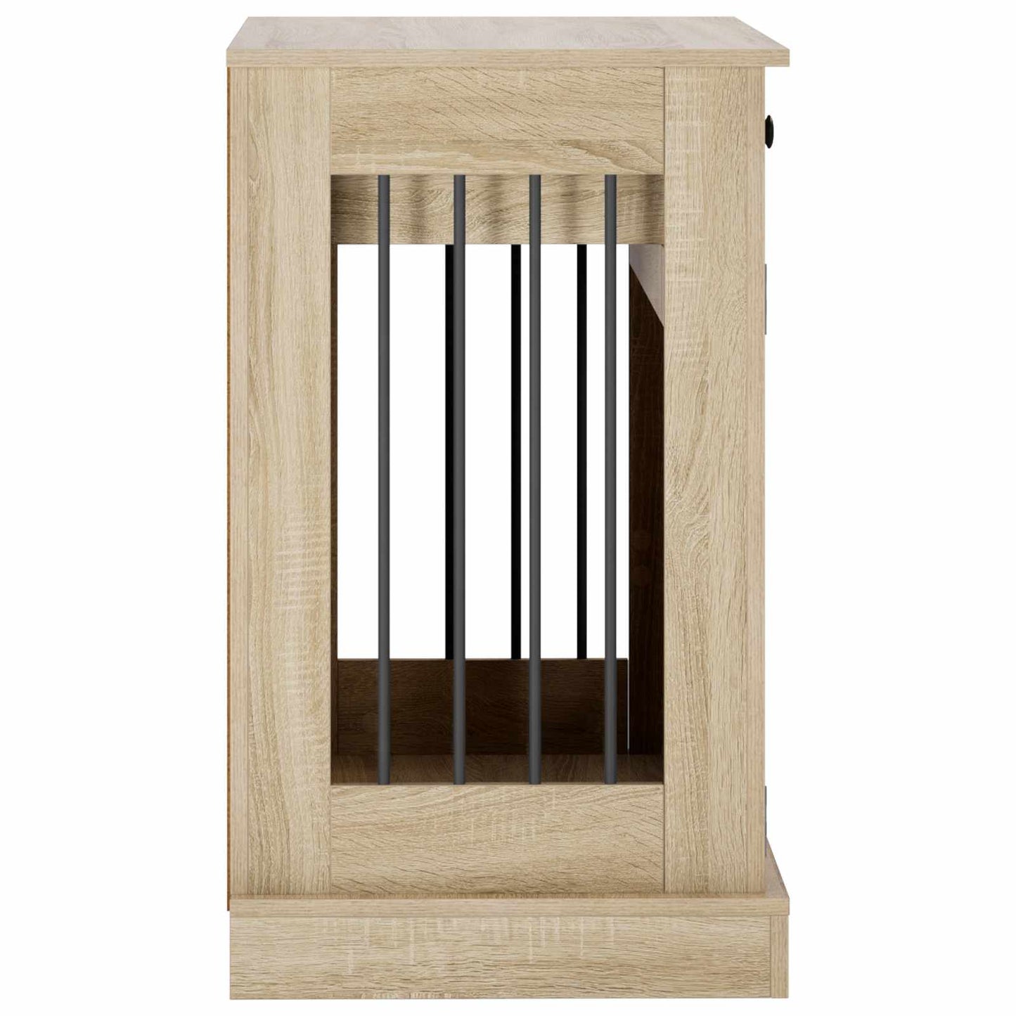 Hundekasse møbel Sonoma-eg 80 x 47,5 x 80 cm Konstrueret træ