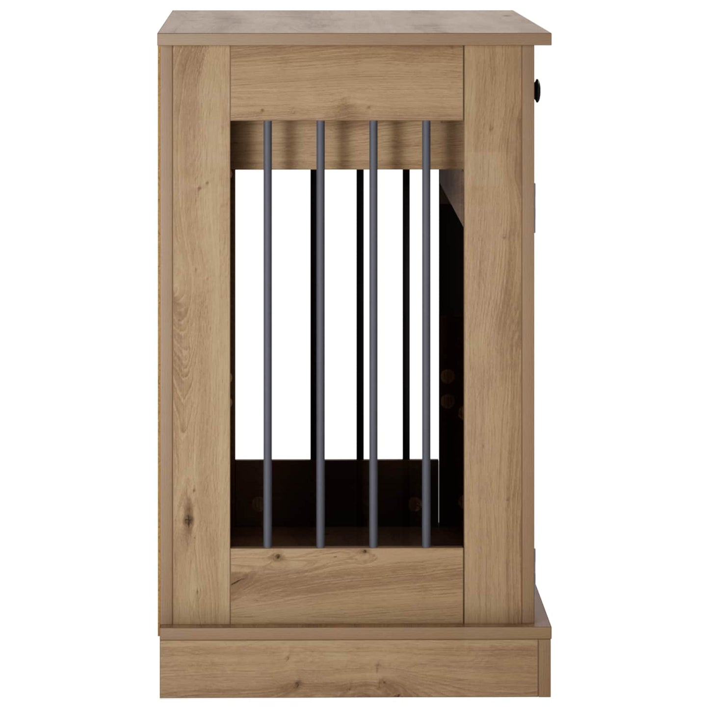 Hundekasse møbel Artisan-eg 90 x 47,5 x 80 cm Konstrueret træ