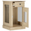 Hundekasse møbel Sonoma-eg 50 x 47,5 x 80 cm Konstrueret træ