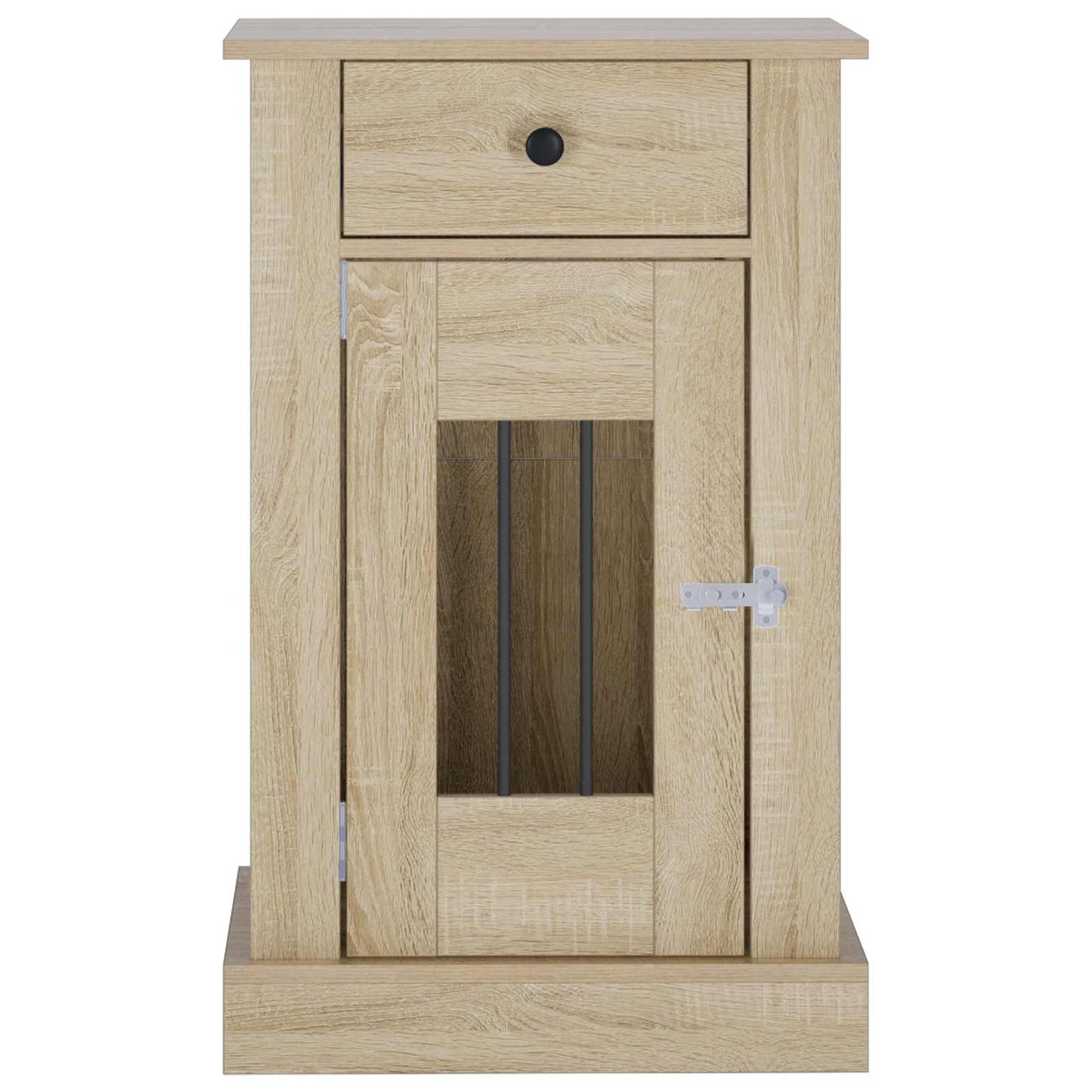 Hundekasse møbel Sonoma-eg 50 x 47,5 x 80 cm Konstrueret træ
