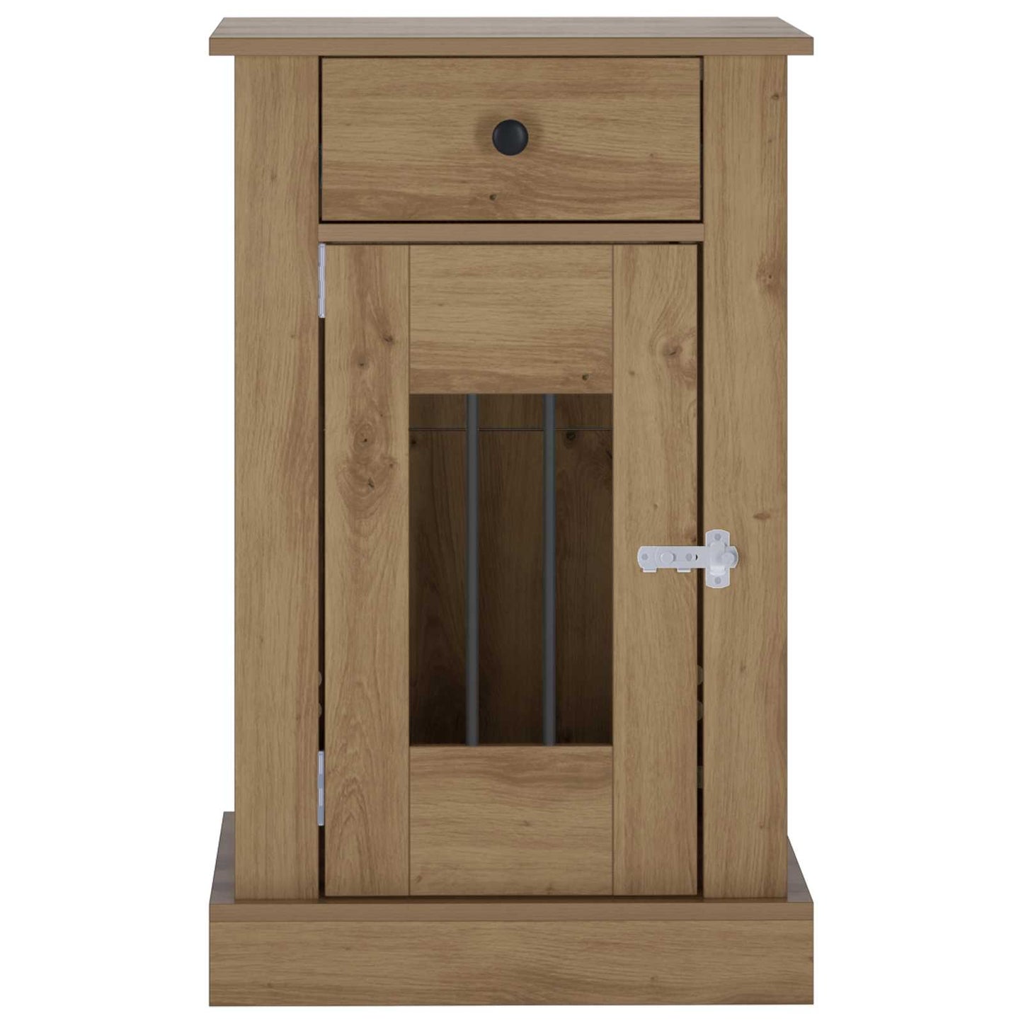 Hundekasse møbel Artisan-eg 50 x 47,5 x 80 cm Konstrueret træ
