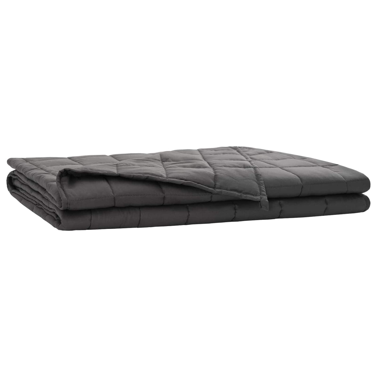 Vægtet tæppe Antracit 200 x 225 cm 9 kg 100% Bomuld 205T