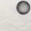 Vægtet tæppe Hvid 138 x 200 cm 6 kg 100% Bomuld 205T