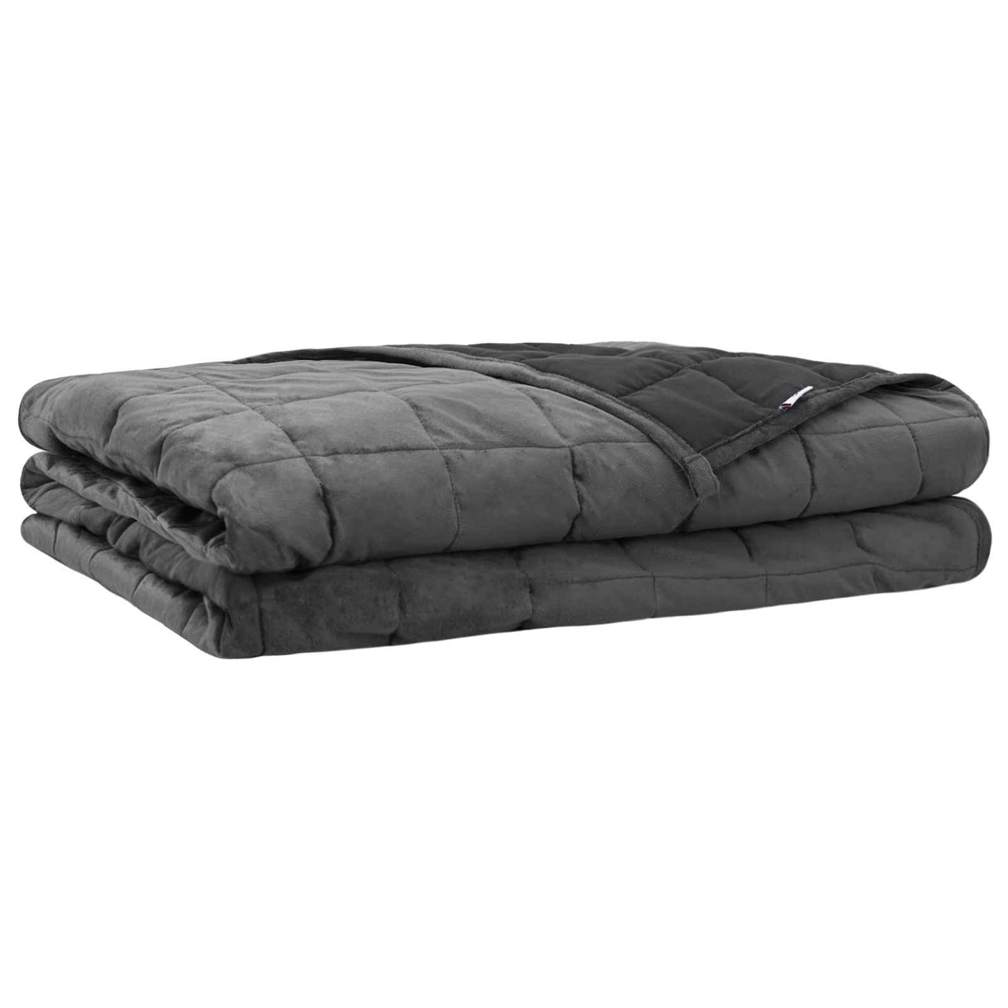 Vægtet tæppe Antracit 150 x 200 cm 11 kg 100% Bomuld 205T