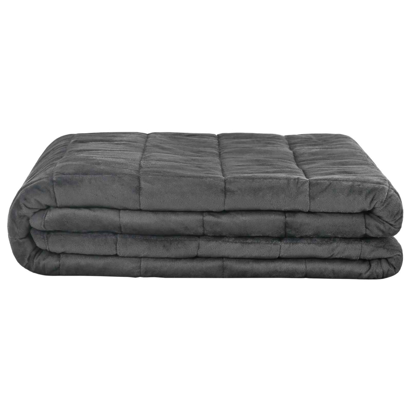 Vægtet tæppe Antracit 150 x 200 cm 11 kg 100% Bomuld 205T