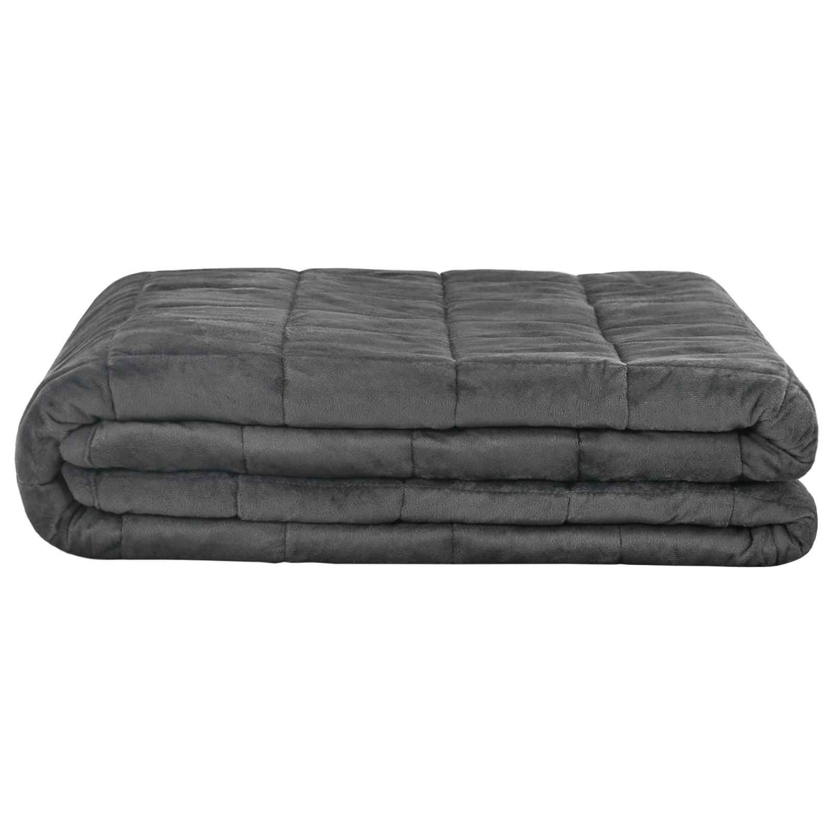 Vægtet tæppe Antracit 220 x 260 cm 11 kg 100% Bomuld 205T