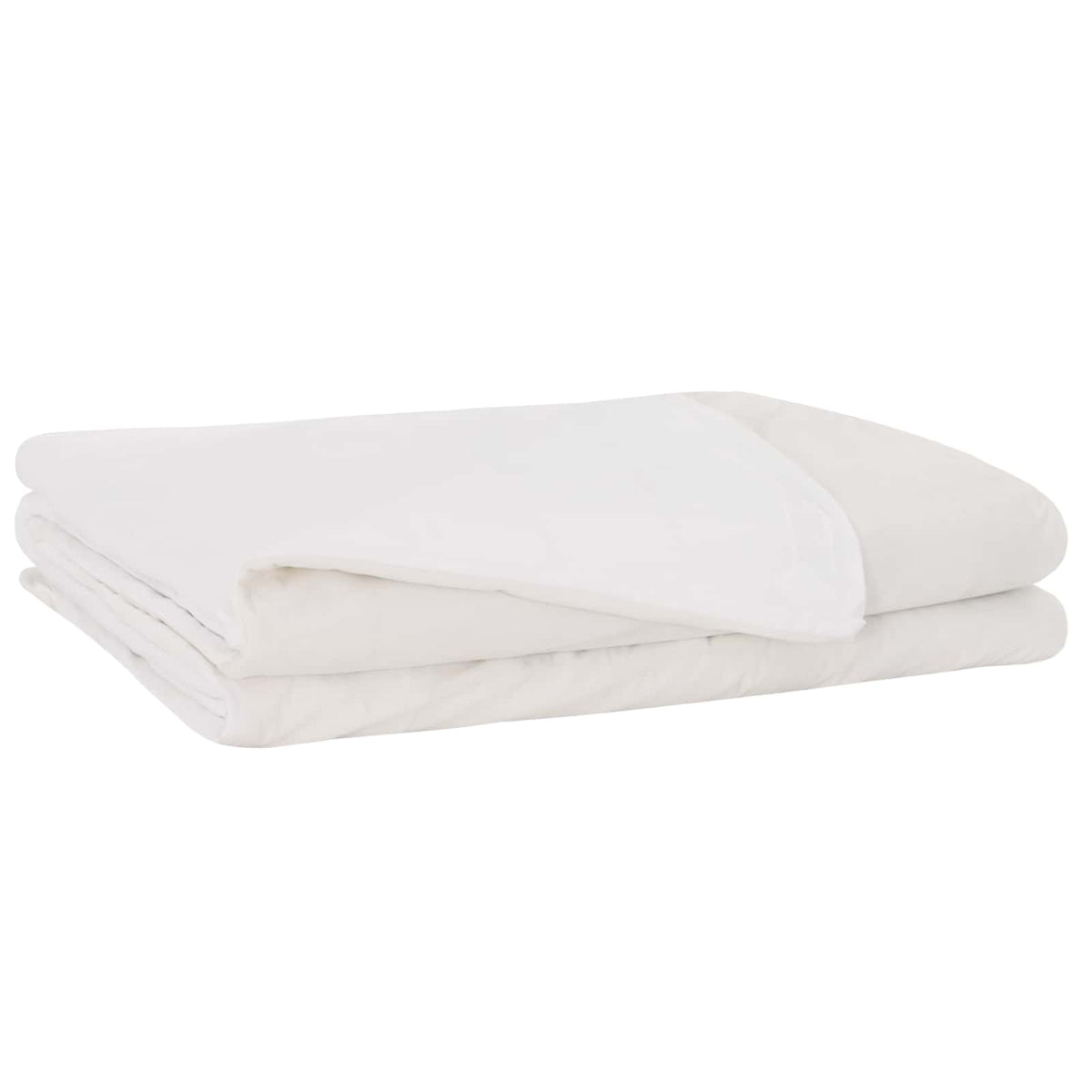 Vægtet tæppe Hvid 150 x 200 cm 11 kg 100% Bomuld 205T