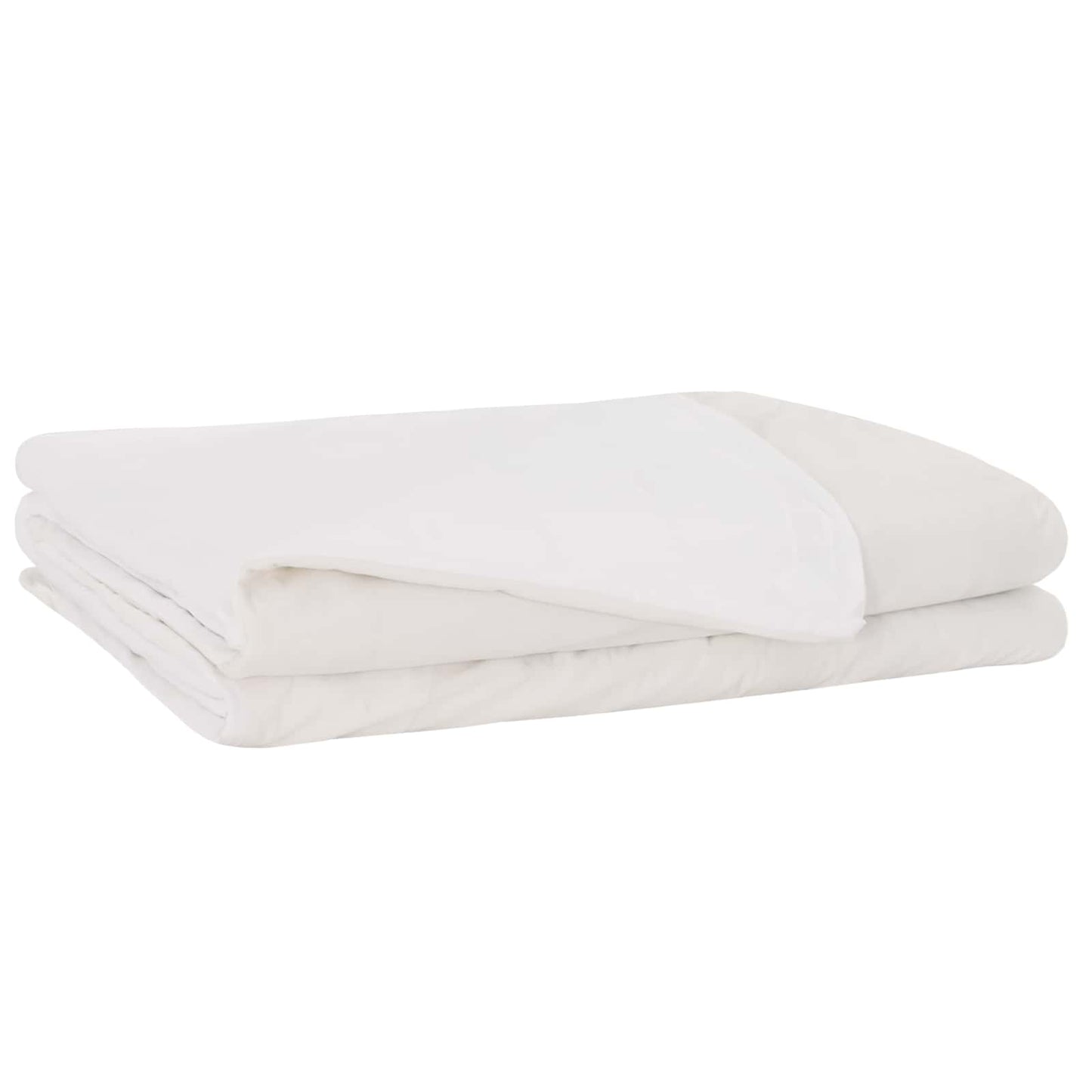 Vægtet tæppe Hvid 155 x 220 cm 7 kg 100% Bomuld 205T
