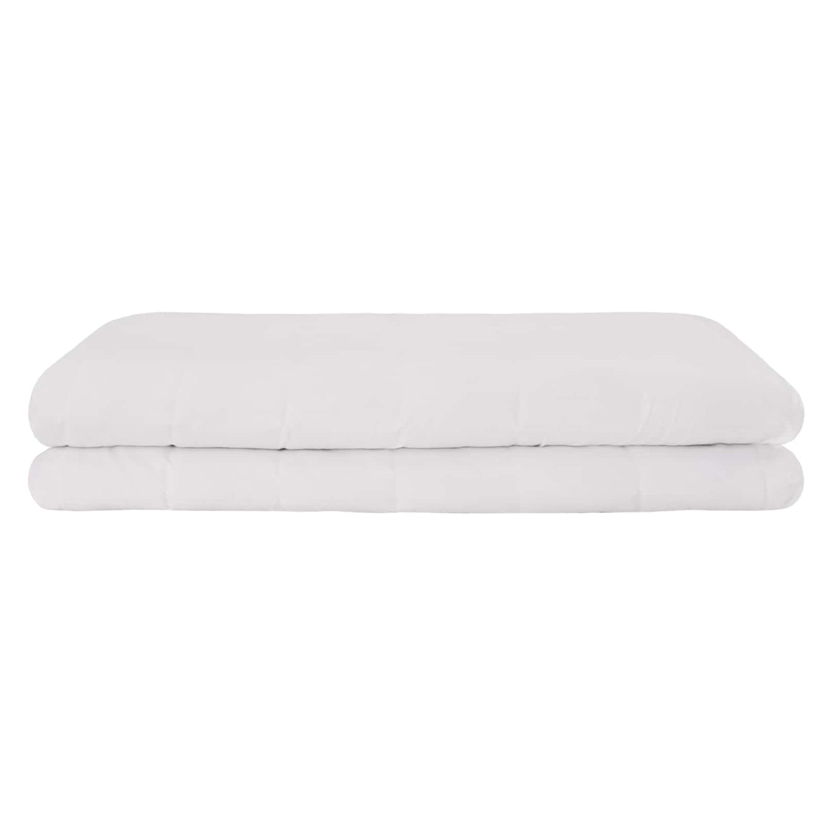 Vægtet tæppe Hvid 155 x 220 cm 7 kg 100% Bomuld 205T