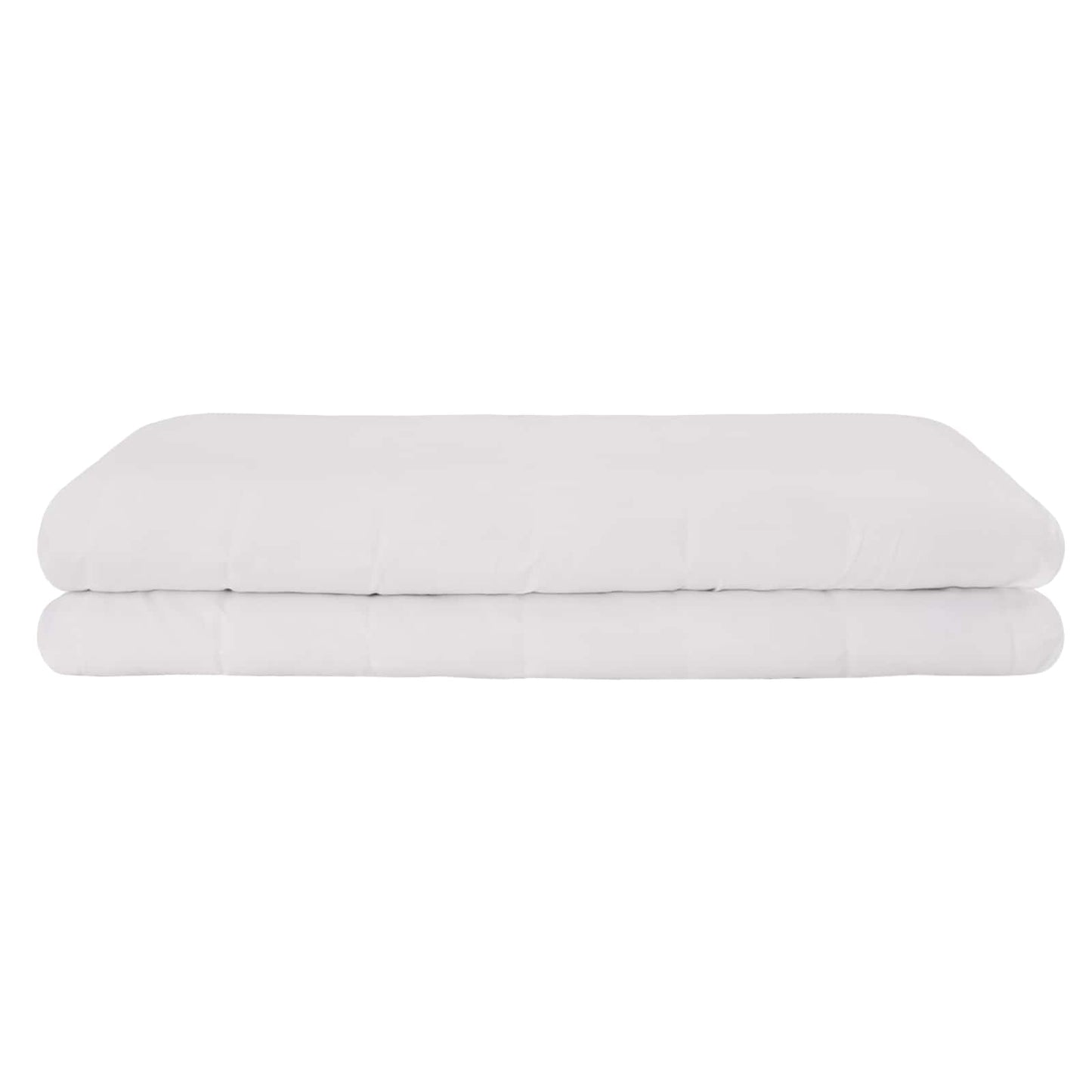 Vægtet tæppe Hvid 200 x 225 cm 9 kg 100% Bomuld 205T
