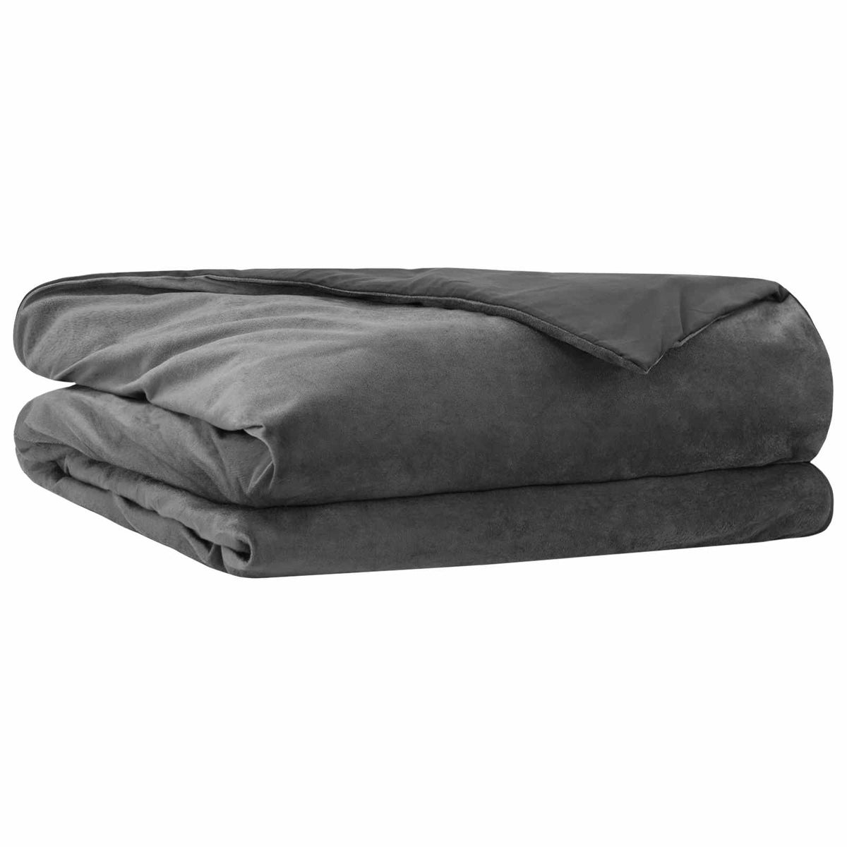 Vægtet tæppe Antracit 138 x 200 cm 6 kg 100% Bomuld 205T