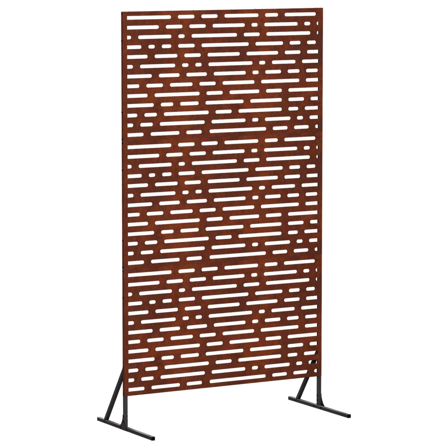 Privatlivsskærm 100 x 50 x 180 cm Cortenstål Rusten