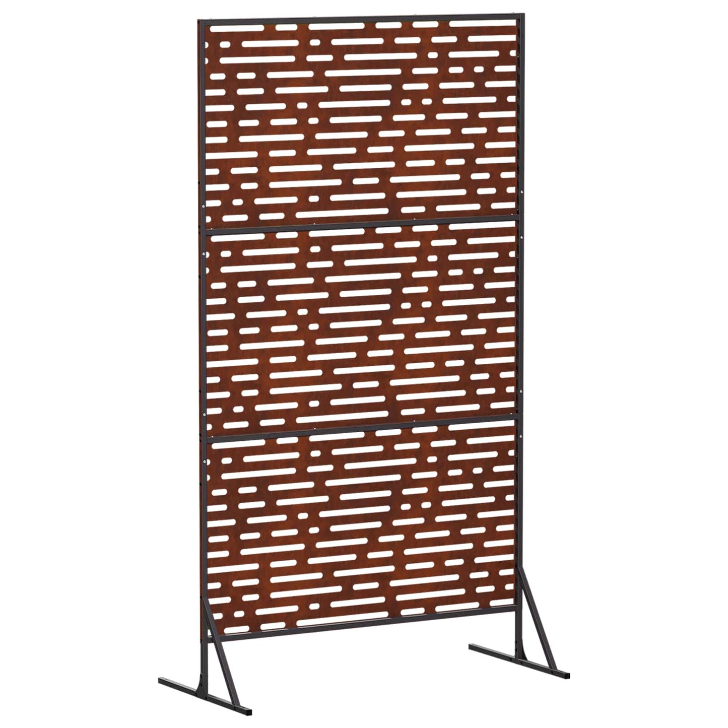 Privatlivsskærm 100 x 50 x 180 cm Cortenstål Rusten