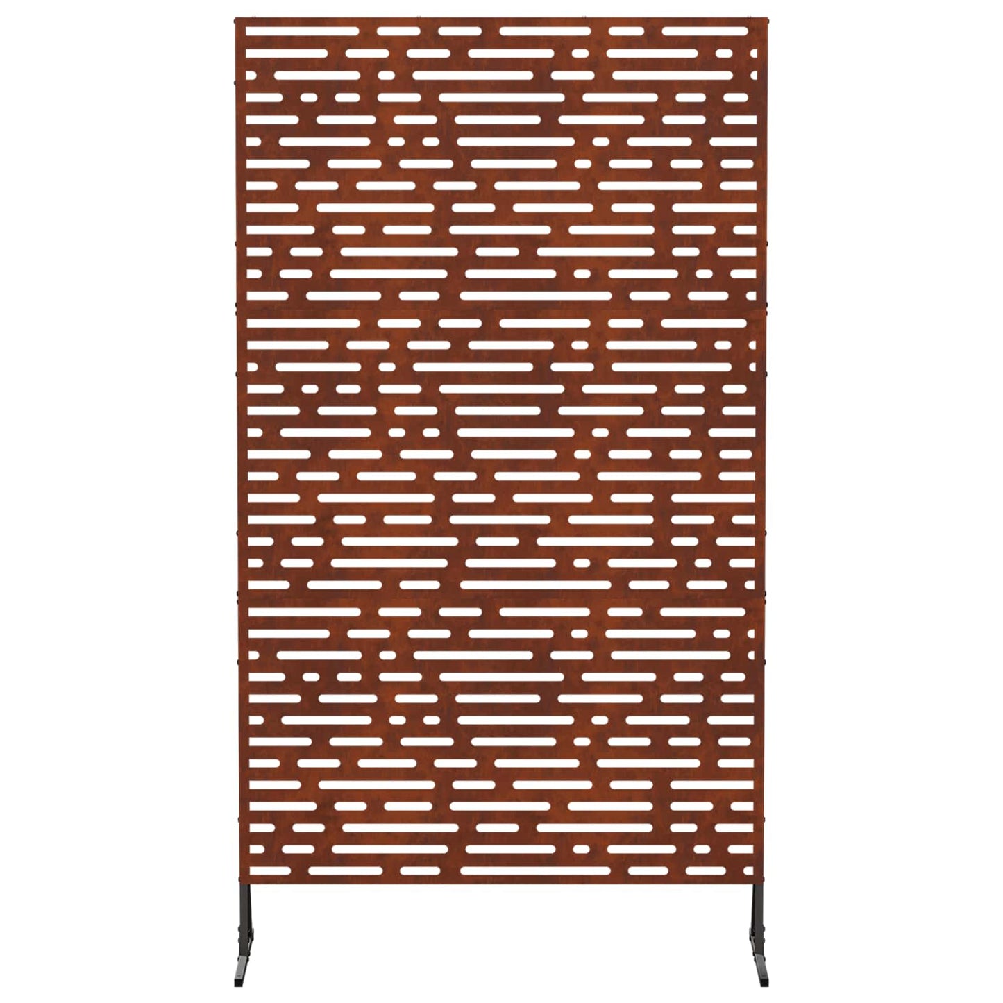Privatlivsskærm 100 x 50 x 180 cm Cortenstål Rusten