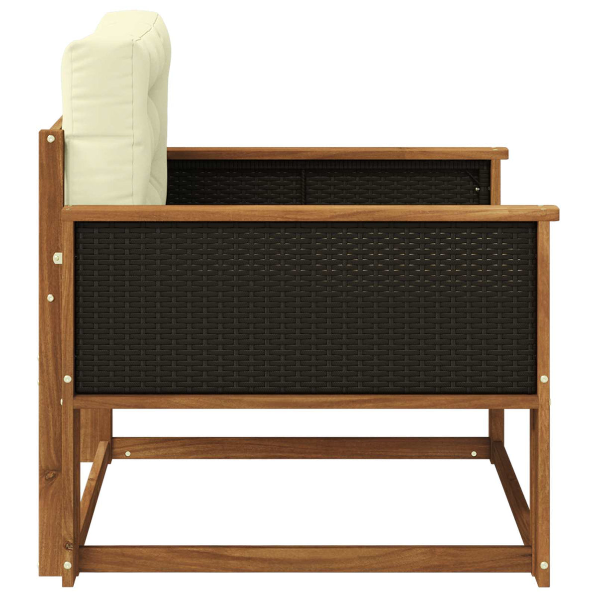 Udendørs Mellem Sofa Naturfarvet