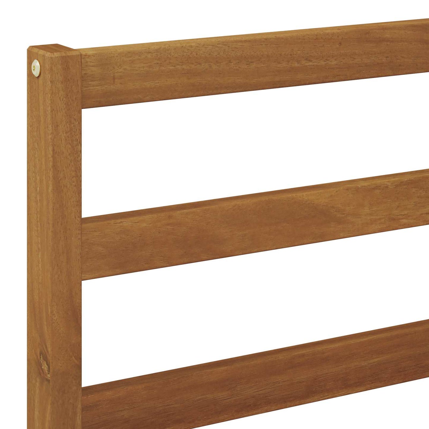 Udendørs Mellem Sofa Massivt Akacietræ Naturfarvet