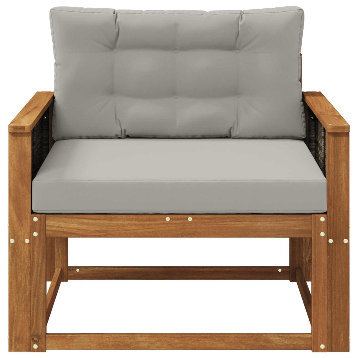 Udendørs Mellem Sofa Naturfarvet